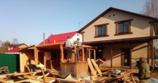 Демонтаж частных домов Боровичи, цена от 1609 руб.